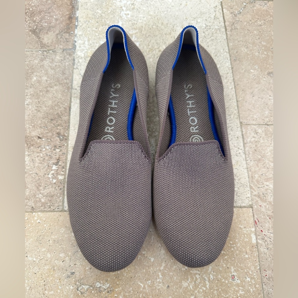 Rothy's Taupe Slip-On Loafers